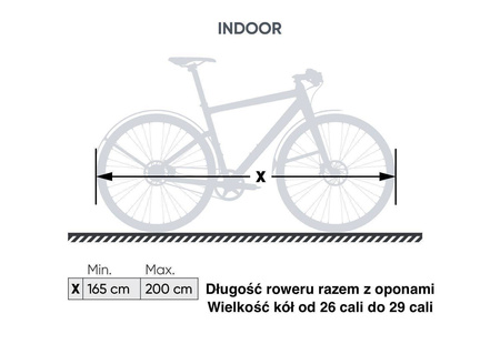 Pokrowiec na rower koła model Velocities Paris