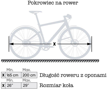 Pokrowiec rowerowy na koła VELOSOCK model Flaga polski