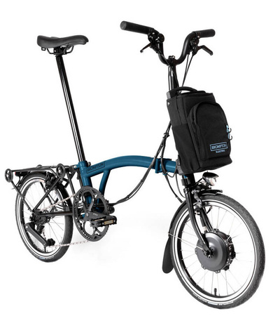 BROMPTON M4L Elektryczny C-Line Urban Ocean Blue