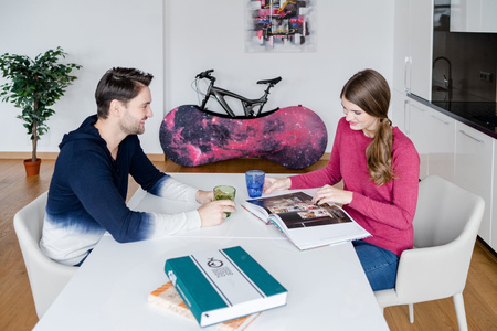 Pokrowiec rowerowy na koła VELOSOCK model Space Stardust