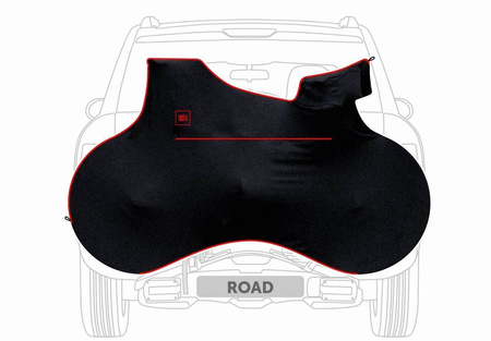 Pokrowiec rowerowy do transportu Szosowy - Gravel VELOSOCK BLACK E