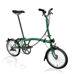 BROMPTON BLACK EDITION C LINE H6L RACING GREEN