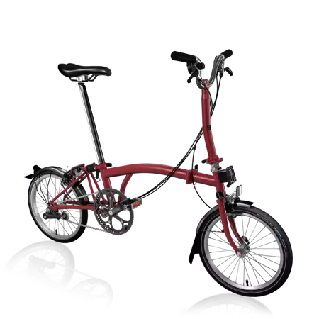 BROMPTON BLACK EDITION C LINE M6L HOUSE RED