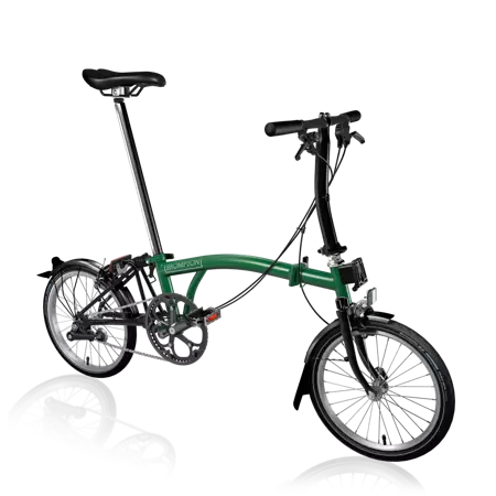 brompton racing green black edition