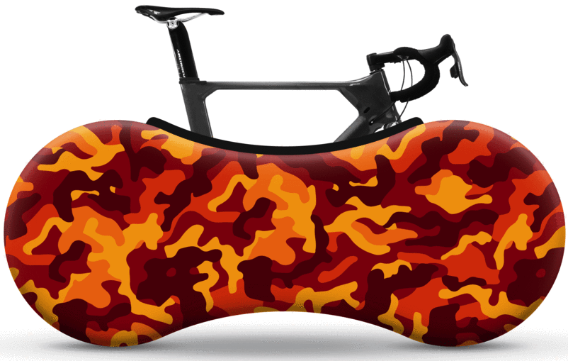 Pokrowiec Na Rower Model Camo Red